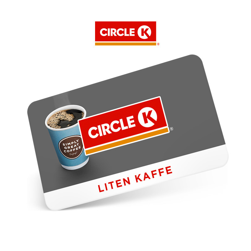 Presentkort Circle K, Liten Kaffe