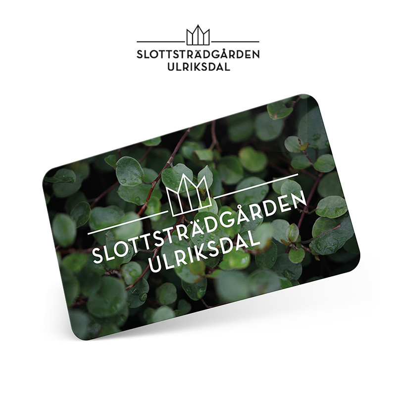 Presentkort Slottsträdgården Ulriksdal