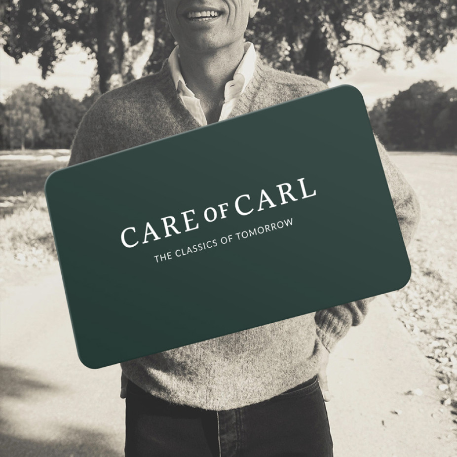 Presentkort Care of Carl 