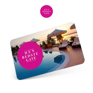 DenBedsteGave DTF Travel Hotel Gavekort 1500 DKK